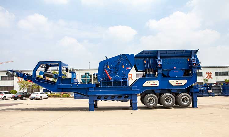 Mobile Impact Crushing Station